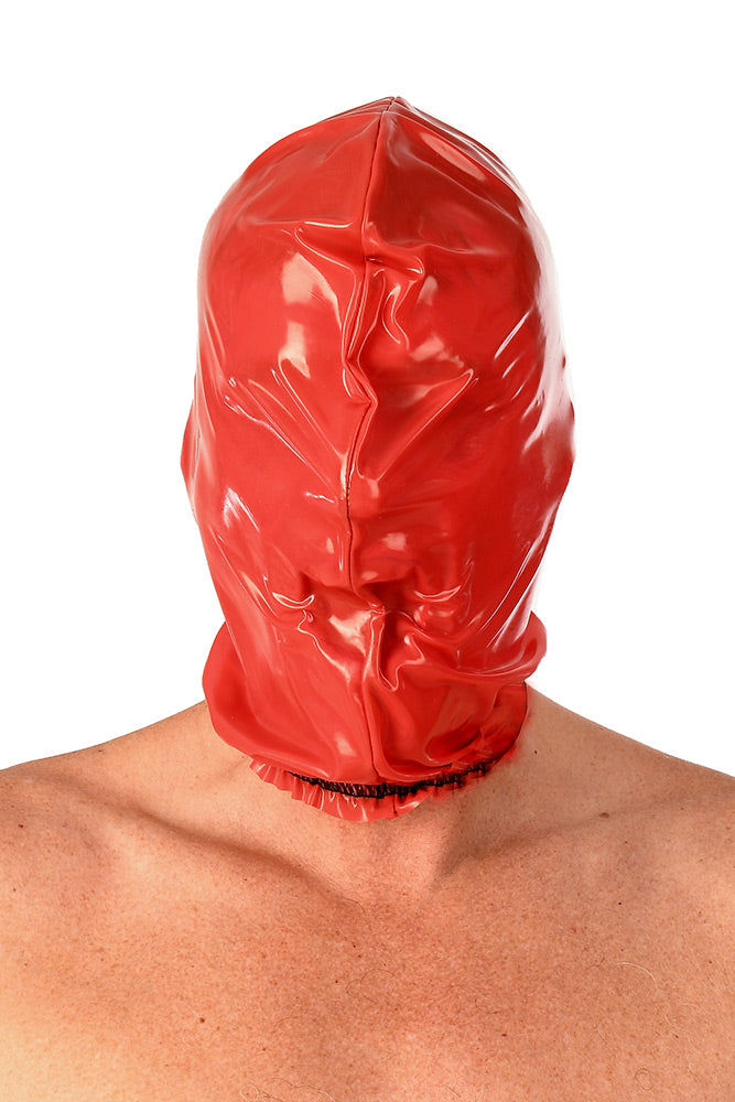 Latex Maske rot - auf Lager