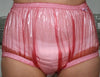 Gummihose Windelhose Euroflex Gummi-PVC rosa transparent