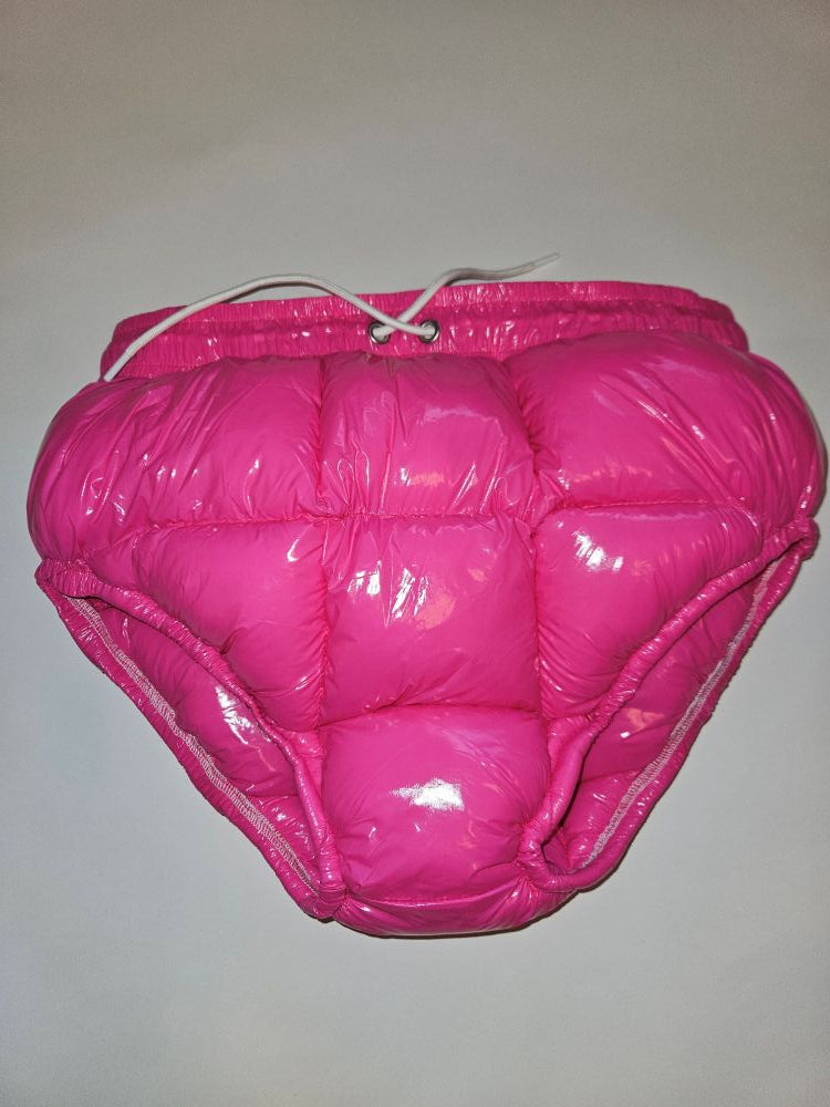 PVC Glanznylon Höschen wattiert