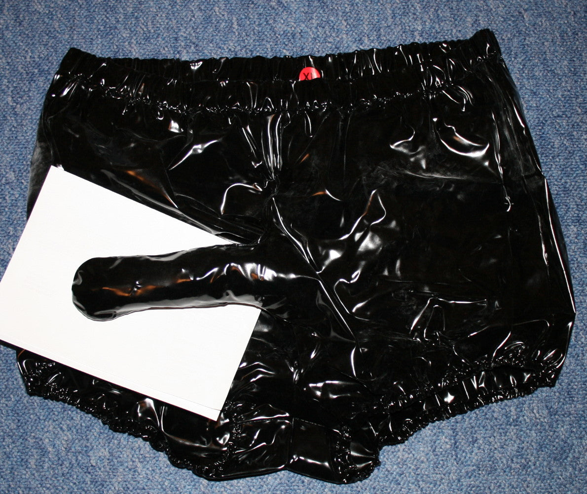Herren Schlüpfer mit Außen-Penishülle schwarz (PA45) Gr. 3XL - auf Lager