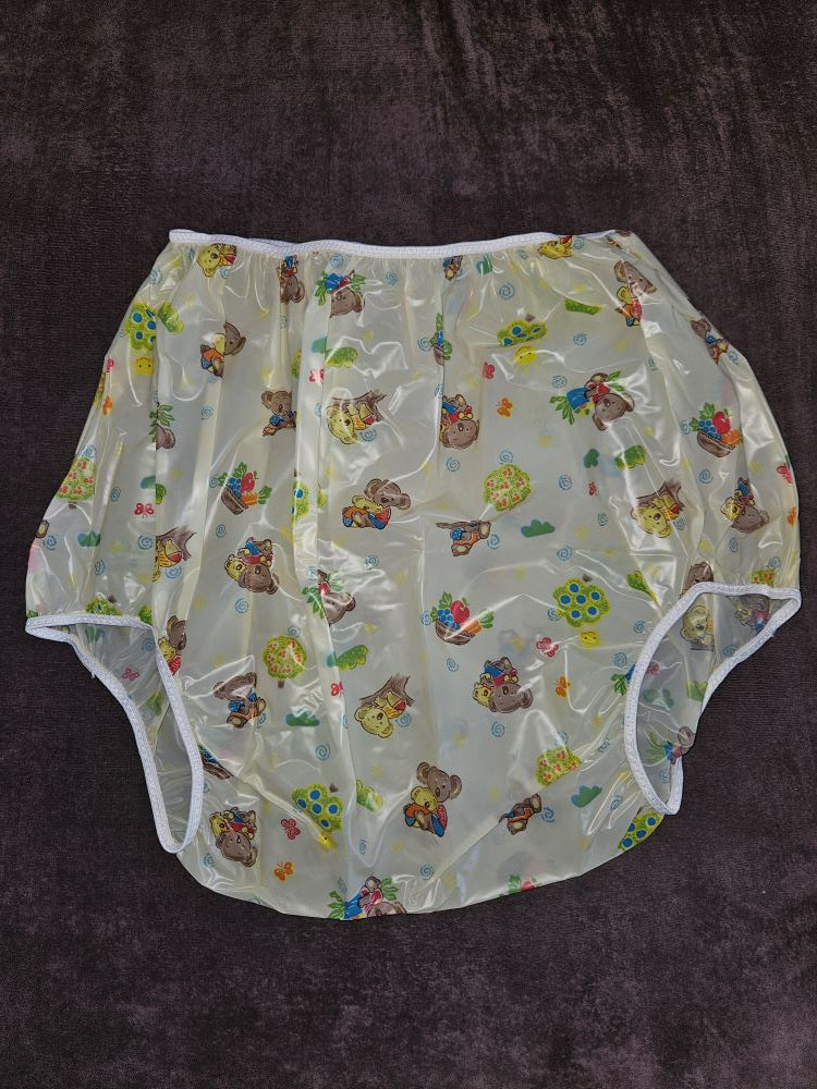 Unisex PVC Windelhose Gummihose adult baby koala Bärchen - 2XL