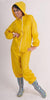 Unisex PVC unitard rain suit yellow (SU10-YEM)