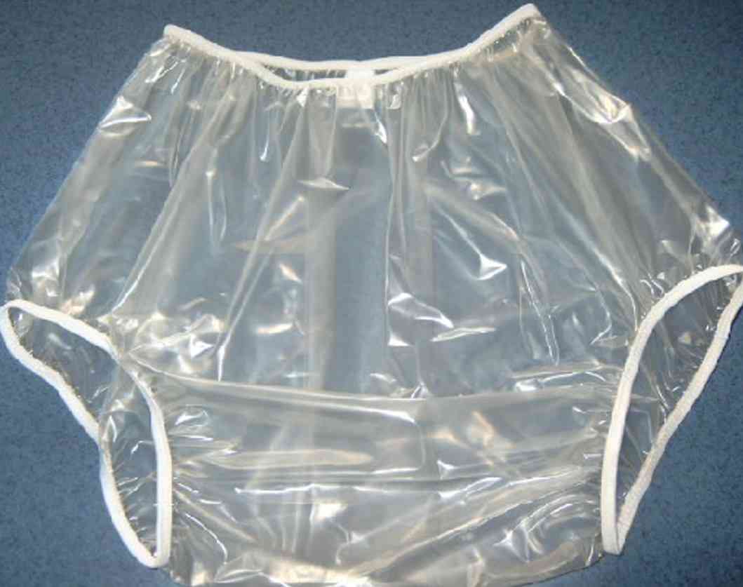 Windelhose Euroflex Gummi-PVC adult baby Inkontinenz transparent