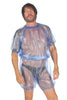 PVC Plastic Adult Baby Play Pants Bodysuit (AB23)