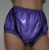 Gummihose Windelhose Euroflex Gummi-PVC violett transparent