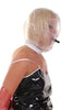 Laden Sie das Bild in den Galerie-Viewer, PVC Haube Maske mit Reißverschluss und Atemrohr (HO13) - Plastikwäsche zum Verlieben