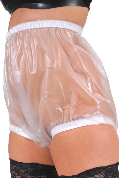 Füllige Unisex PVC Windelhose Gummihose (PA12) transparent - auf Lager –  Plastikwäsche zum Verlieben