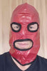 PVC Glanznylon Maske rot 50cm - auf Lager