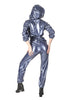 Load image into Gallery viewer, Unisex PVC Ganzanzug Regenanzug blau metalic