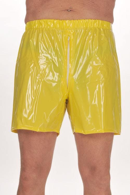 Shorts mit Reißverschluss  (TR12) - Plastikwäsche zum Verlieben