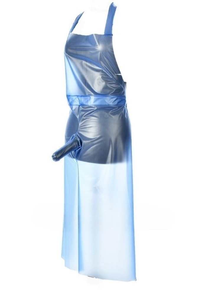 Extravagante PVC Schrze mit Penishlle (UN38) Plastikwsche zum Verlieben Extravagante PVC Schrze mit Penishlle (UN38) Plastikwsche zum Verlieben
