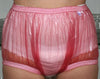 PVC Komfort Windelhose Gummihose rosa transparent