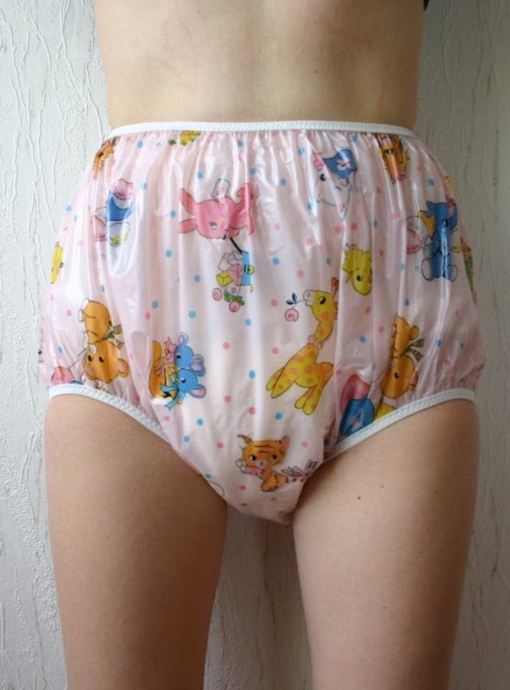 Unisex PVC diaper pants rubber pants adult baby (GWH)